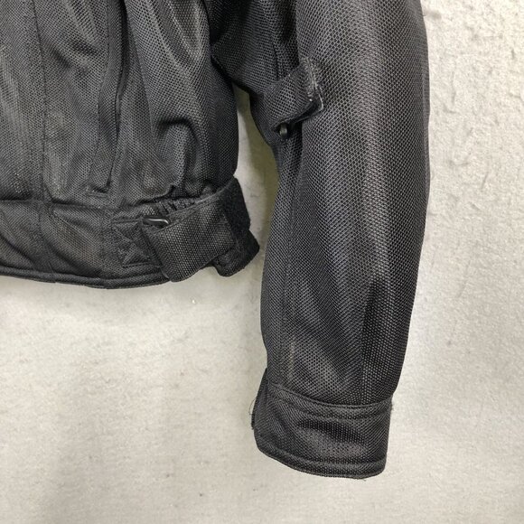 Firstgear Mesh Motorcycle Jacket Mens Extra Large Black  Street Bike First Gear - Picture 11 of 16